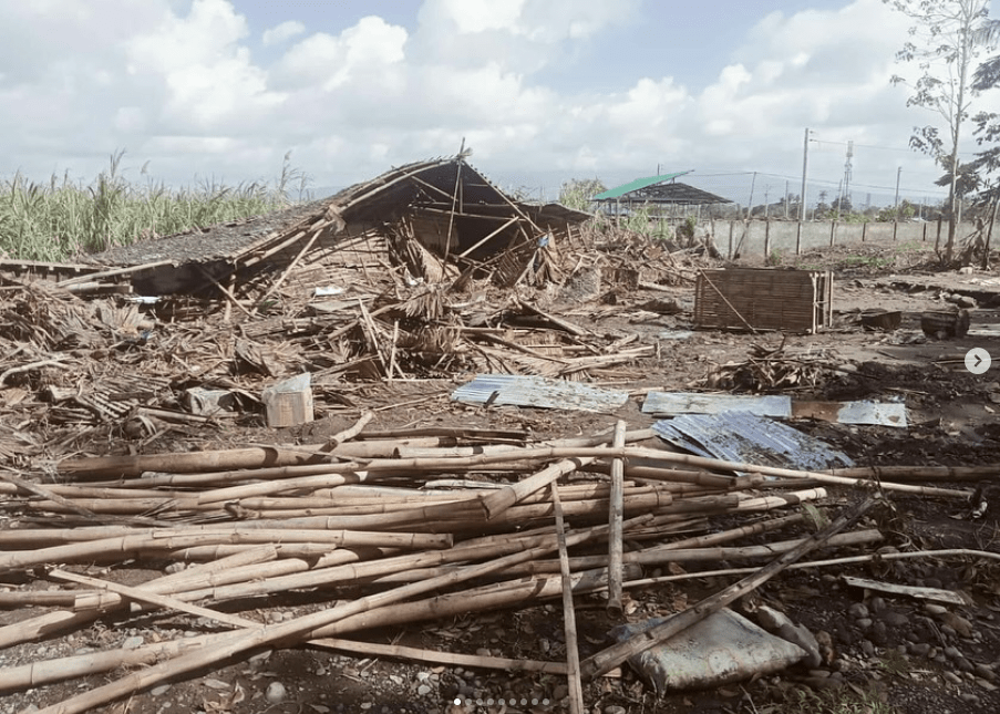 Ein Taifun hat ganze Dörfer&nbsp;zerstört